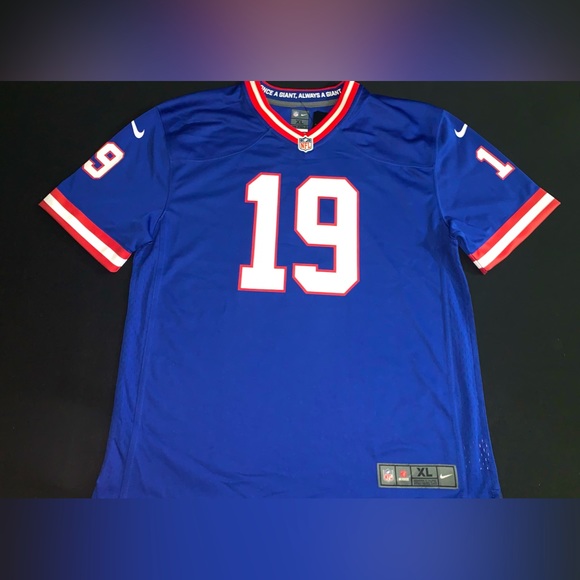 NWT Nike Kenny Golladay New York Giants #19 Blue Throwback Jersey